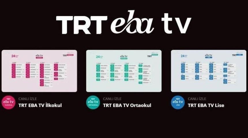 TRT EBA TV yayınları özel içerikleriyle yarın başlıyor