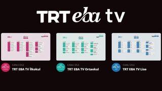 TRT EBA TV yayınları özel içerikleriyle yarın başlıyor