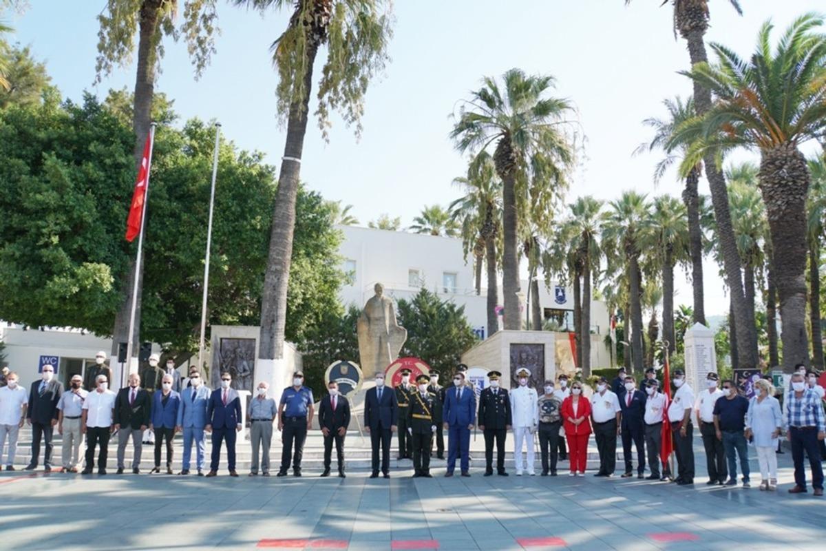 Bodrum&rsquo;da 30 Ağustos coşkuyla kutlandı