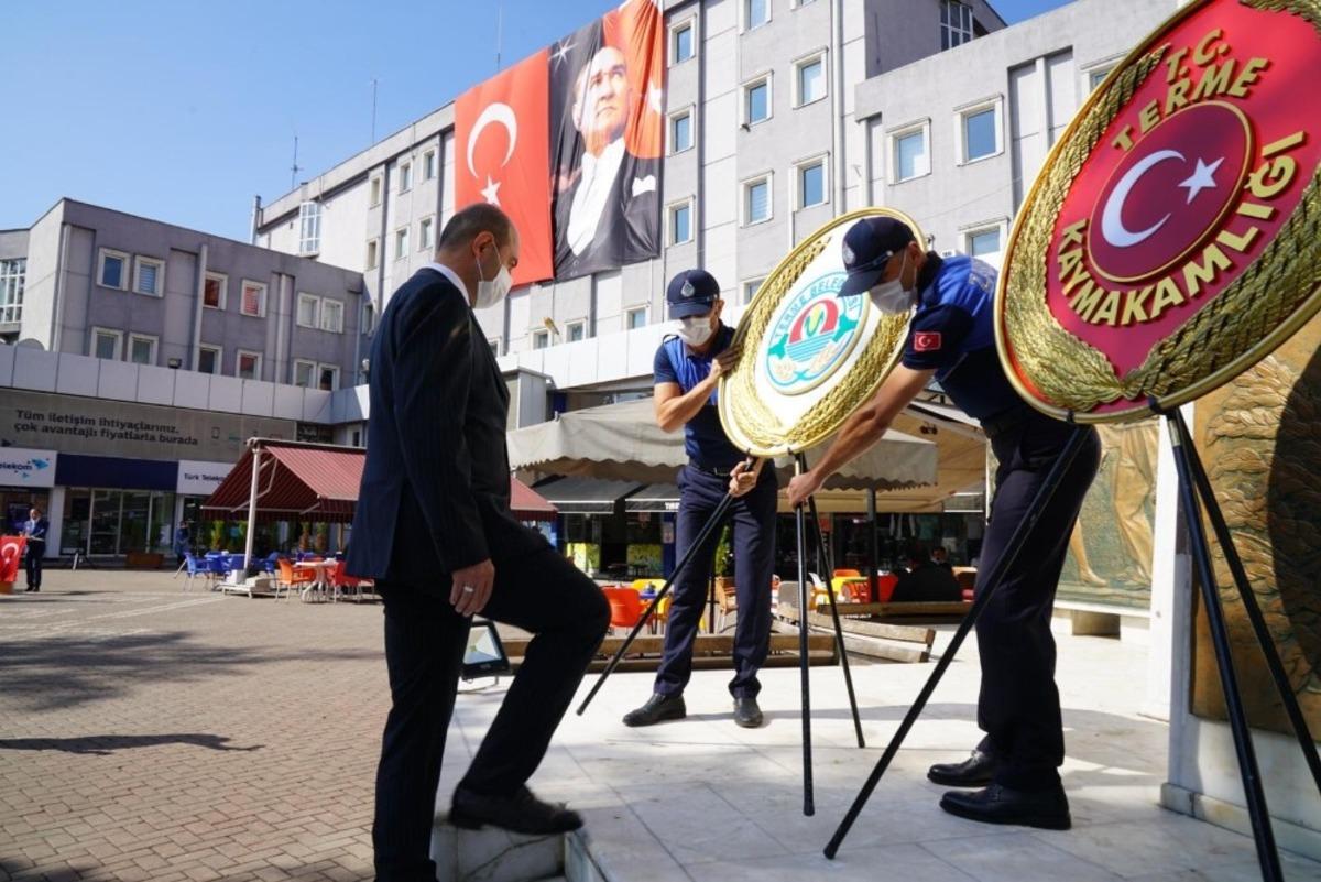 Terme&rsquo;de Zafer Bayramı kutlandı