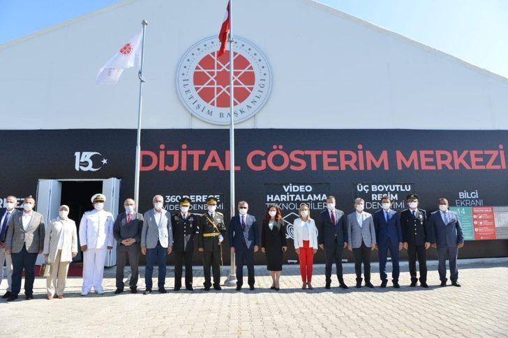 Vali Yazıcı, Dijital Gösterim Merkezini ziyaret etti G2