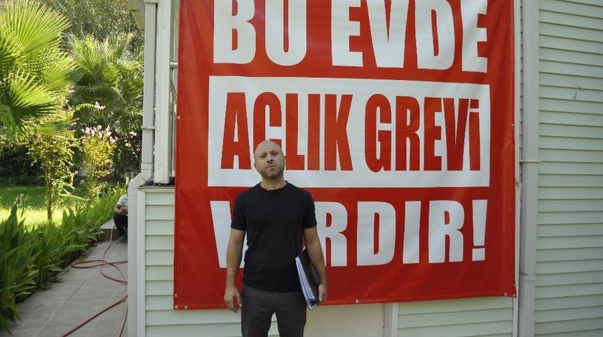 Gürültüden uyuyamayınca açlık grevi başlattı