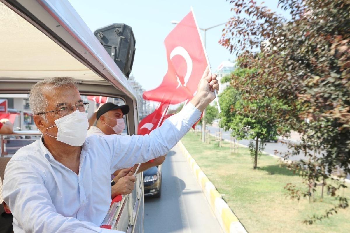 Mezitli&rsquo;de 30 Ağustos kutlaması