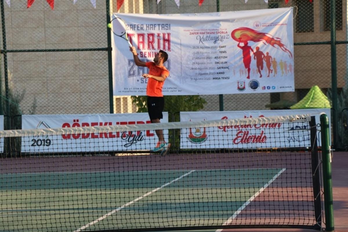 Şanlıurfa&rsquo;da tenis turnuvası sona erdi