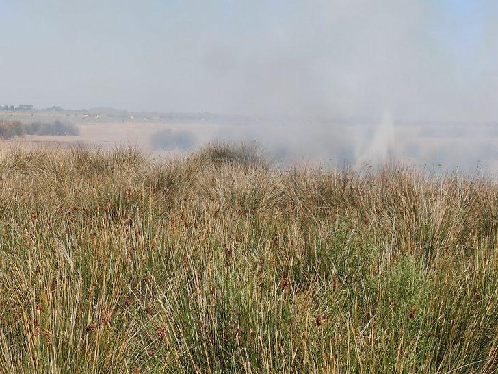 19 Mayıs’ta sazlık alanda yangın G4