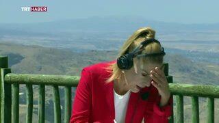 TRT Haber spikeri canlı yayında baygınlık geçirdi
