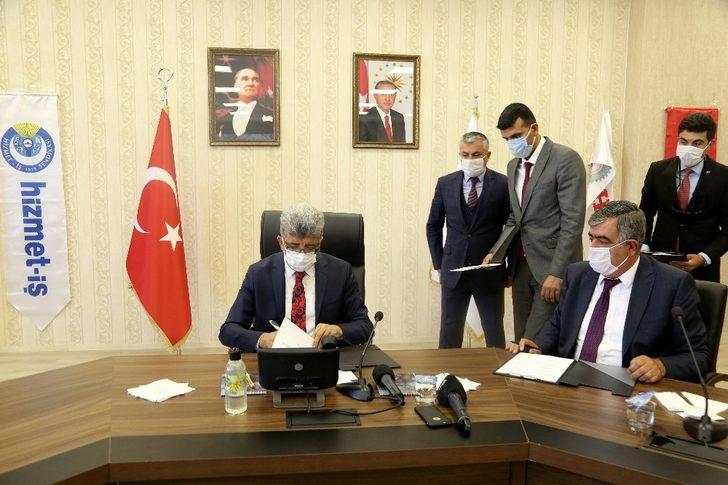 Van Büyükşehir Belediyesiyle Hizmet-İş arasında toplu iş sözleşmesi imzalandı G4