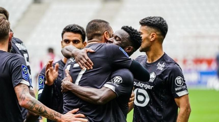 Burak Yılmaz'ın asist yaptığı maçta Lille, Reims'i 1-0 devirdi