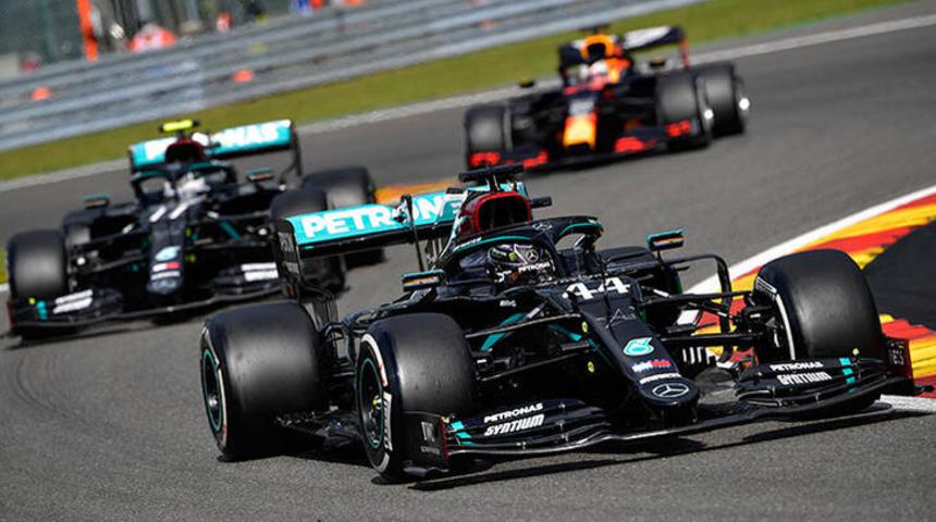 Formula 1'de Bel&ccedil;ika GP'sini Lewis Hamilton kazandı!