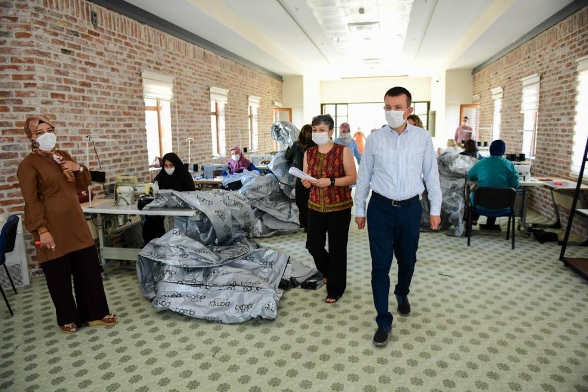 Altındağlı kadınların tekstil at&ouml;lyesi