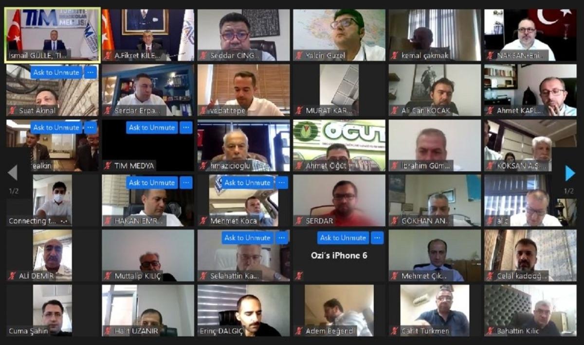TİM-GAİB İstişare Toplantısı TİM Başkanı İsmail G&uuml;lle Başkanlığında ger&ccedil;ekleştirildi