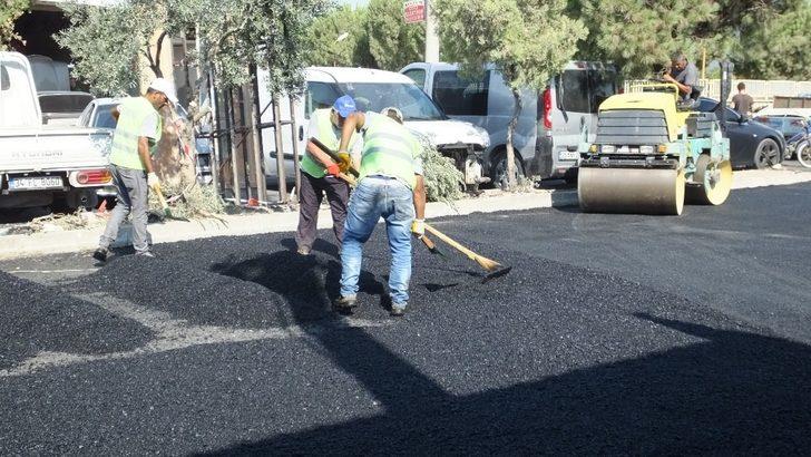 Burhaniye’de Sanayi Sitesi toz ve çamurdan kurtuldu G1