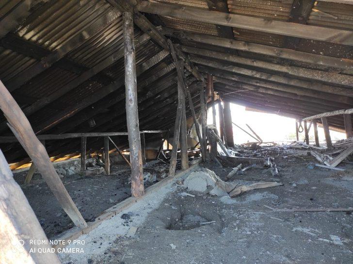 Göle’de çıkan yangında 1 ev küle döndü G2