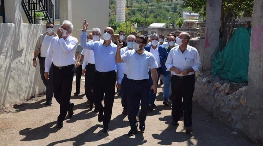 AK Parti Batman İl Başkanı G&uuml;r Hasankeyf&rsquo;te incelemelerde bulundu