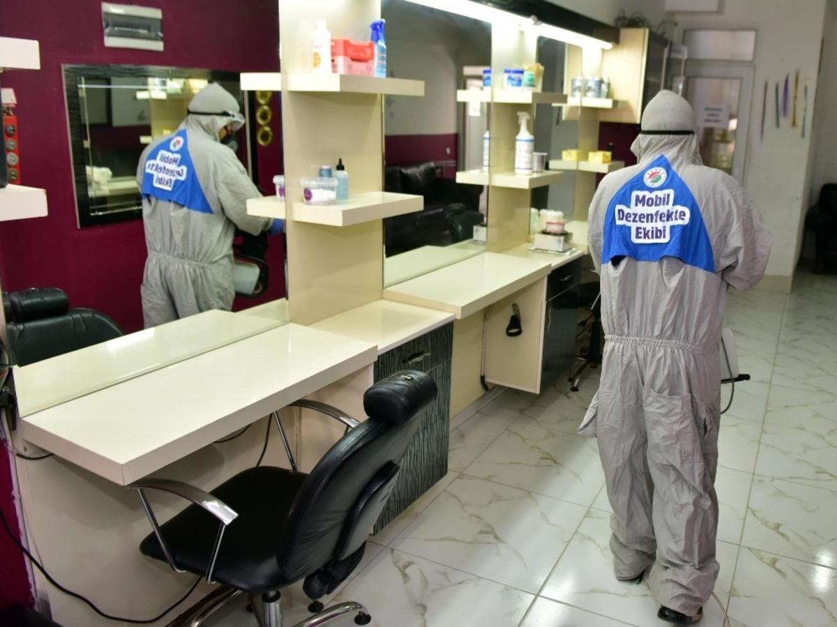 Kepez&rsquo;de 38 bin 925 dezenfekte işlemi yapıldı