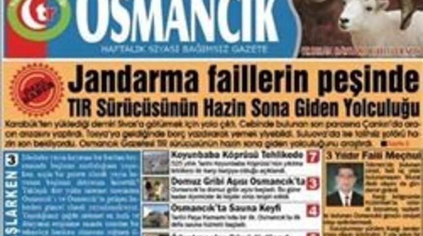 Osmancık Gazetesi kapandı