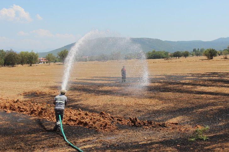 Menteşe’de ot yangını büyümeden söndürüldü G2