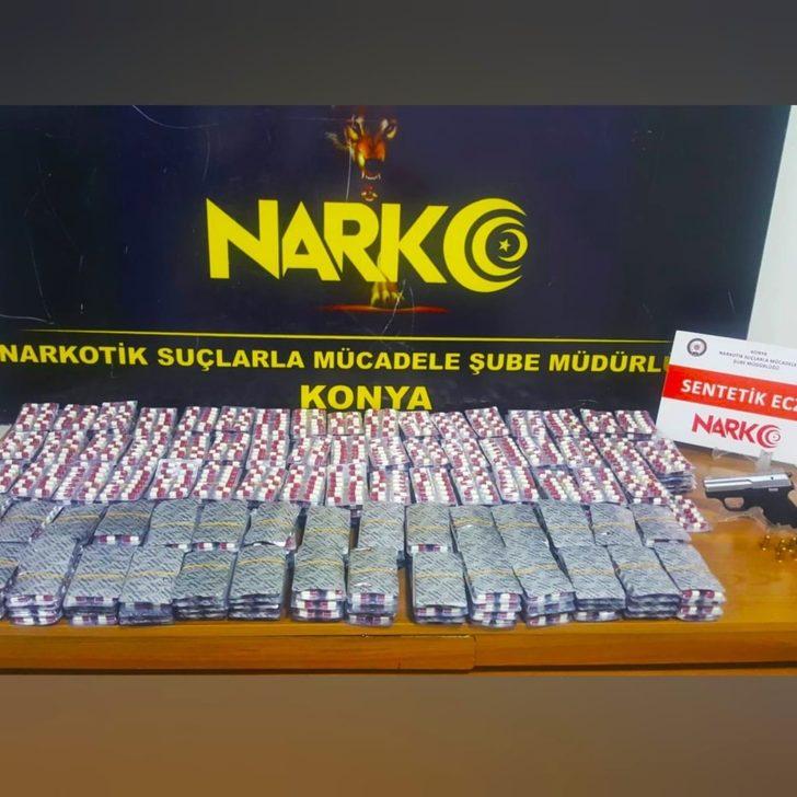 Konya’da 10 kilo uyuşturucu yakalandı G2