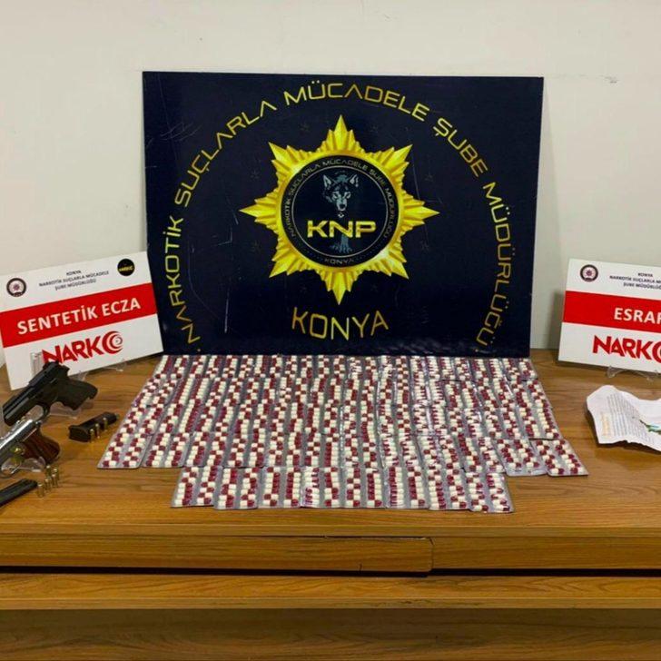 Konya’da 10 kilo uyuşturucu yakalandı G3