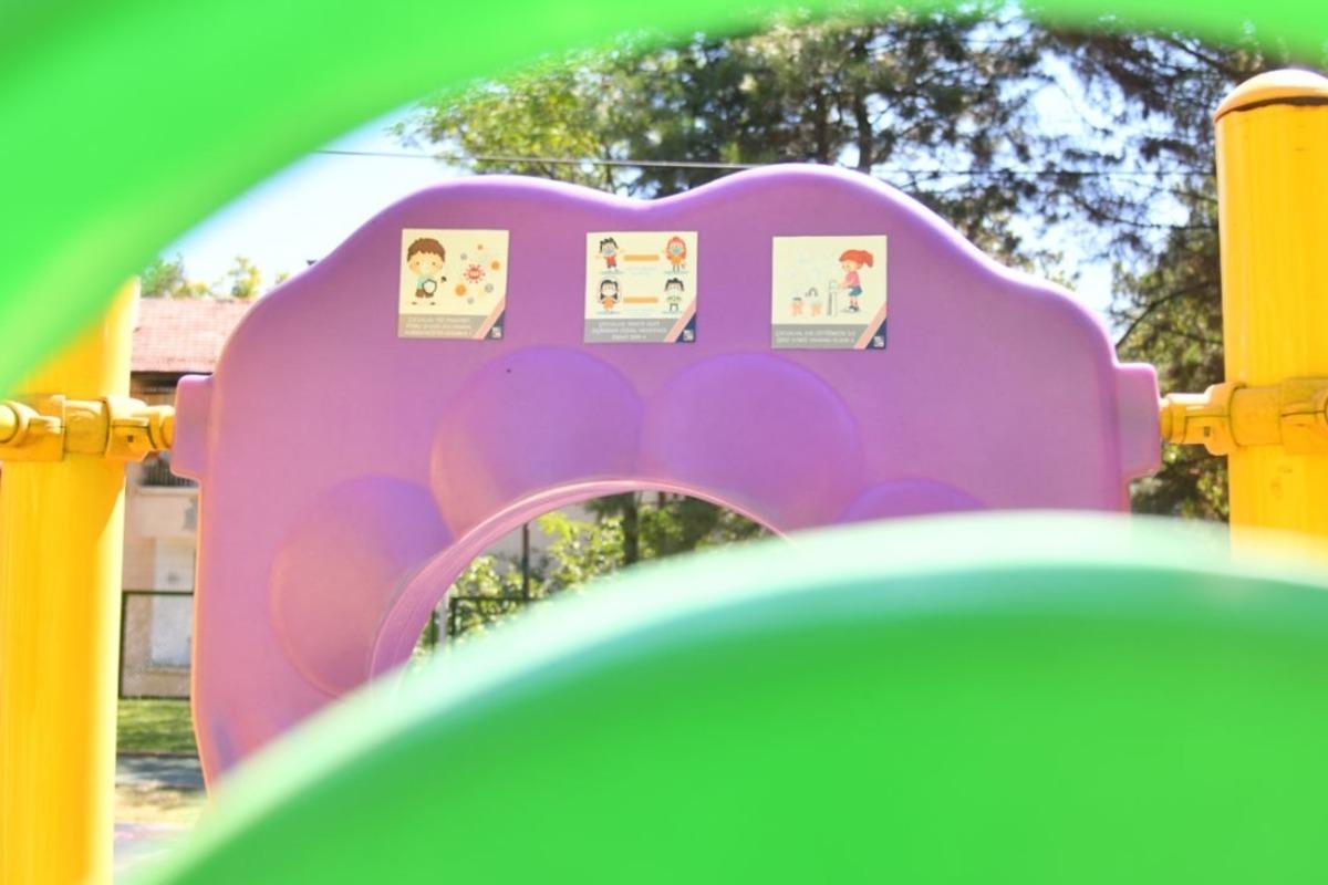 KARDEMİR&rsquo;den parklarda Covid-19 &ouml;nlemi