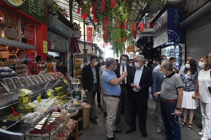 Tarihi Üzüm Pazarında tarihi çalışma başlıyor G1