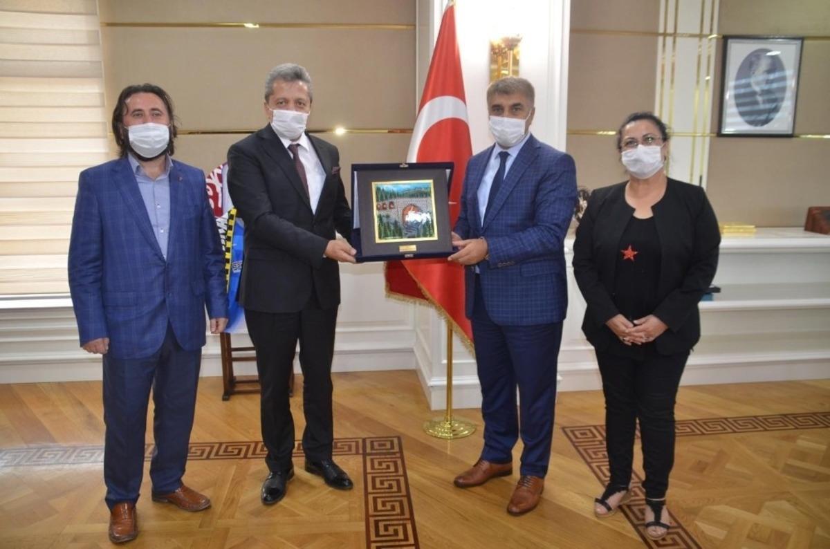 Vali G&uuml;rel, TUTAP Genel Başkanı Yıldız&rsquo;ı kabul etti