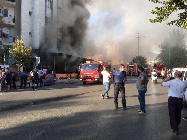 Mobilya atölyesi alevlere teslim oldu G2