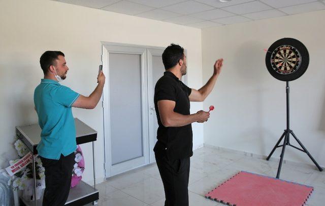 Bayburt Üniversitesi Spor Kulübü dart sporcuları ’Zafer Bayramı Dart Turnuvası’na katıldı