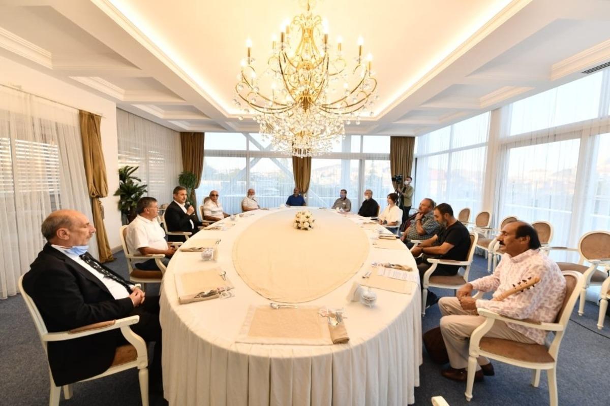 Başkan K&ouml;se, Alevi-Bektaşi kanaat &ouml;nderleriyle biraraya geldi