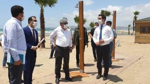 Burnaz Plajının işletmesi Erzin Belediyesi’ne verildi