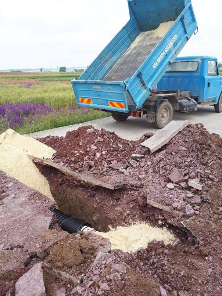 Çiftçilerin baraj sularından yararlanması için belediye çalışıyor G3