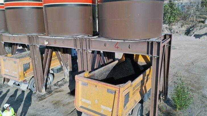 Büyükşehir’in üçüncü asfalt üretim tesisi faaliyetine başladı G3