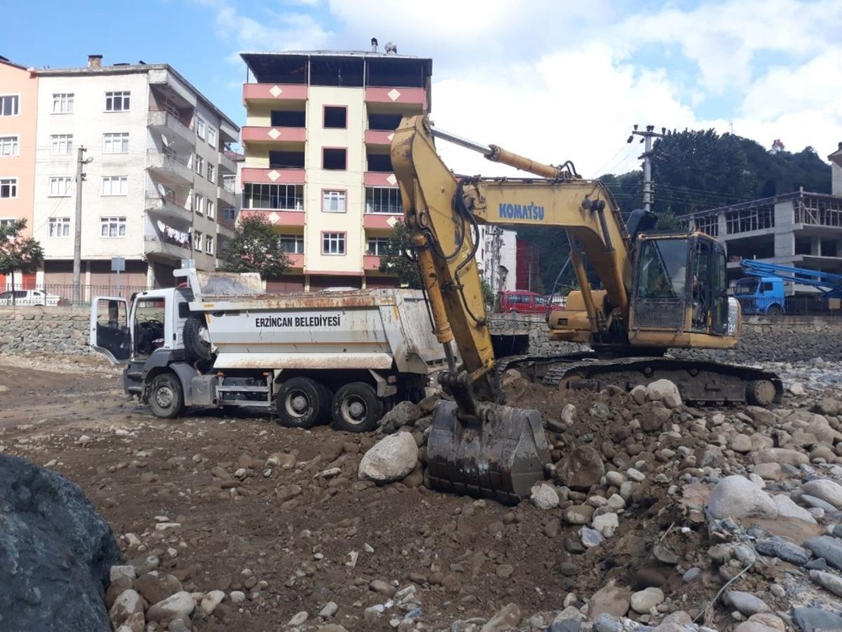 Erzincan&rsquo;dan Giresun&rsquo;a destek