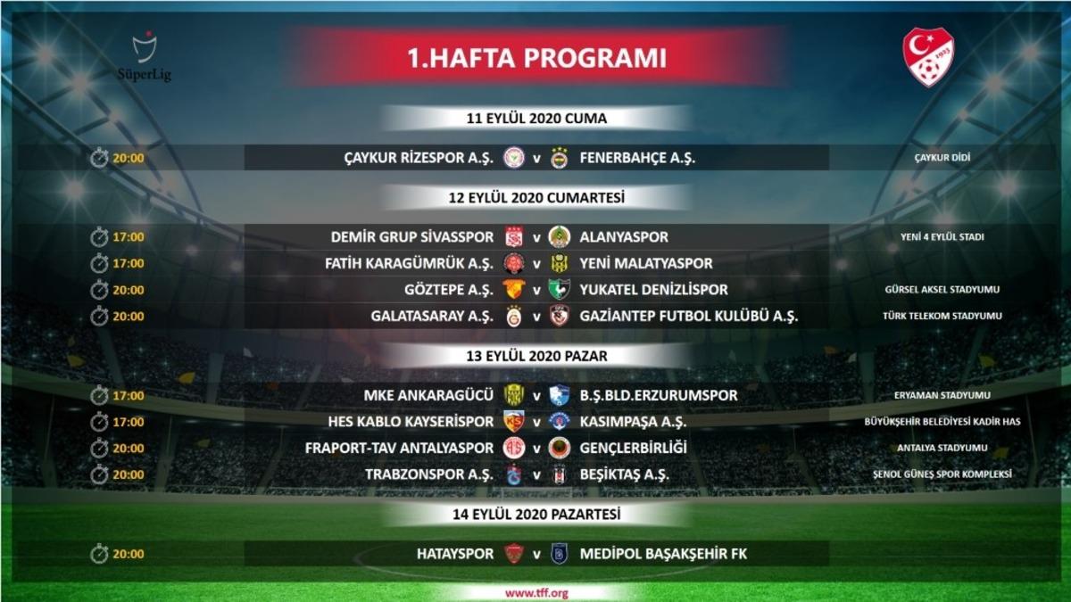 Denizlispor&rsquo;un 4 haftalık ma&ccedil; tarihleri  belli oldu