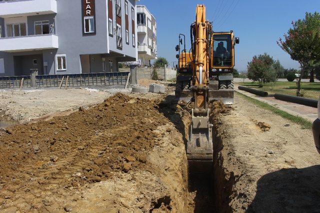 Manavgat Emek Mahallesi’ne ek kanalizasyon