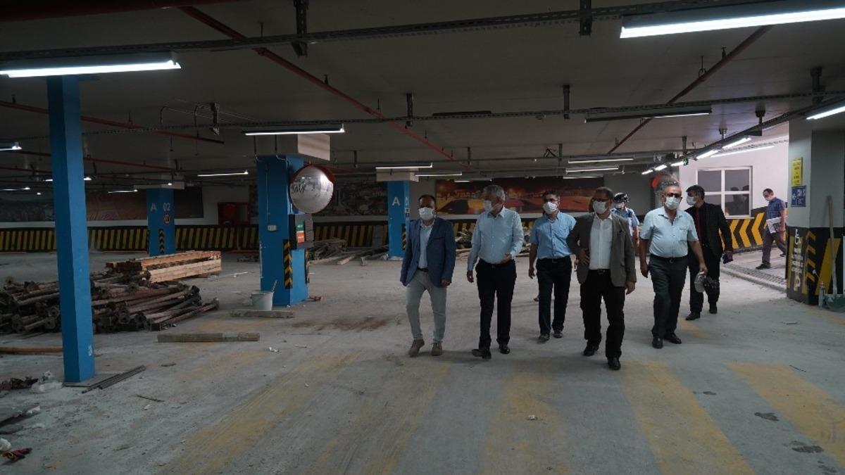 Isparta Belediyesi, 3 katlı otoparkını g&uuml;&ccedil;lendiriyor