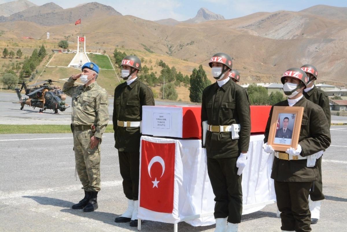 Şehit askere uğurlama t&ouml;reni