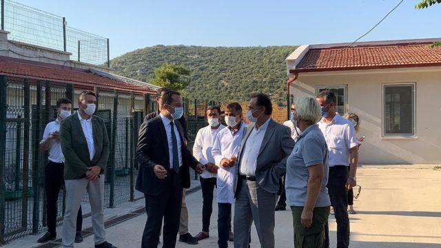 Vali Şentürk ve Başkan Şahin’den can dostlarına ziyaret