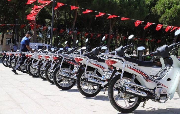 Saruhanlı Belediyesinden Çiftçi Malları Koruma’ya motosiklet desteği G3