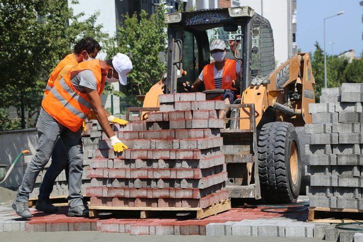 Atakum’da sokaklara 2 milyon kilitli parke G2