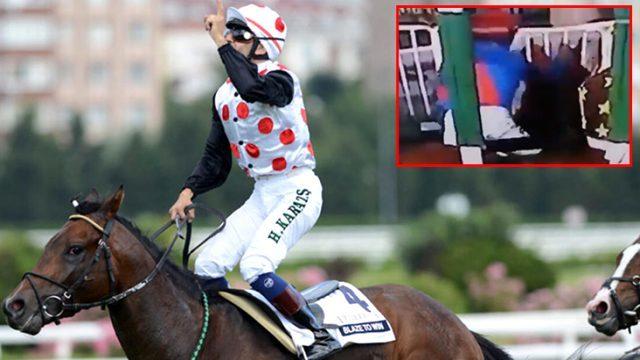 Bindiği atı yumruklayan Halis Karataş'a 60 gün at binmeme cezası