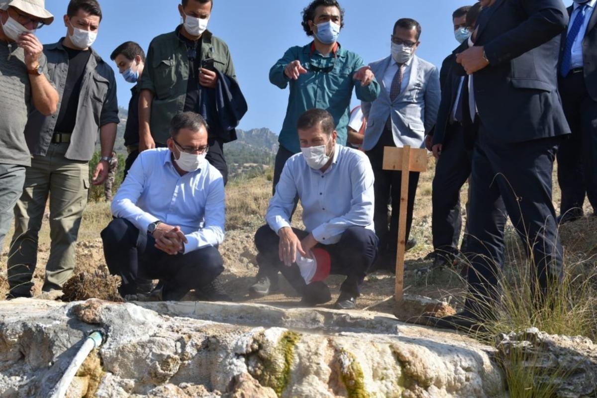 Bakan Kasapoğlu jeopark &ccedil;alışmalarını inceledi