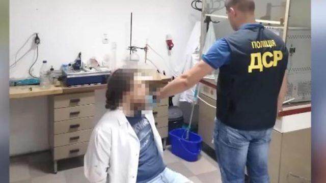Ukrayna’da bir üniversitede uyuşturucu laboratuvarı bulundu