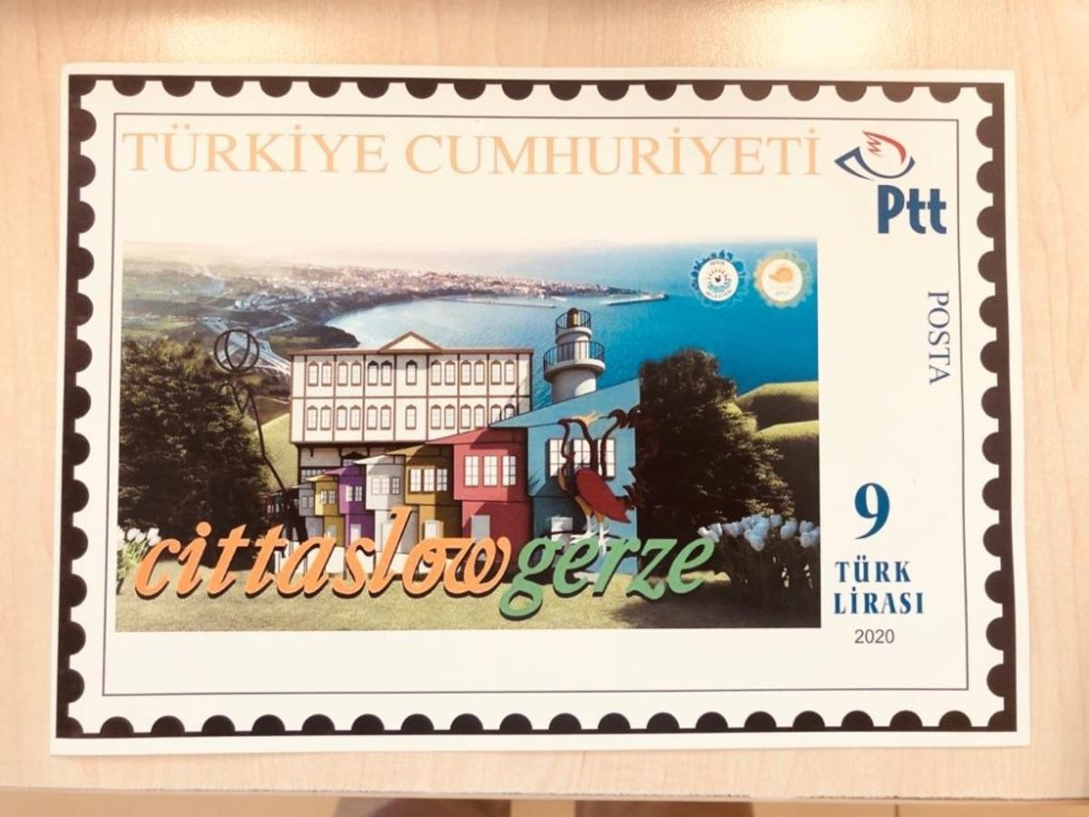 Gerze&rsquo;ye &ouml;zel posta pulu