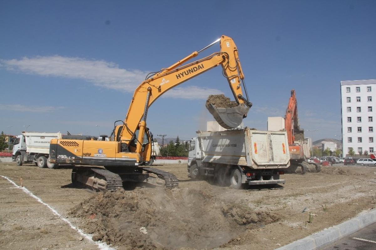 &Ccedil;orum Onkoloji Tanı ve Tedavi Merkezi&rsquo;nin yapımına başlandı