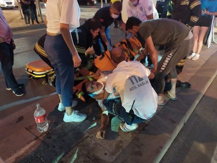 Kırmız ışık ihlali yaralanmalarına sebep oldu G3