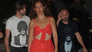 Meltem Cumbul'un kırmızı gecesi