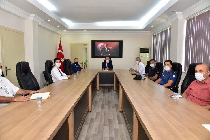 Selendi ilçesindeki Covid-19 çalışmaları değerlendirildi G1