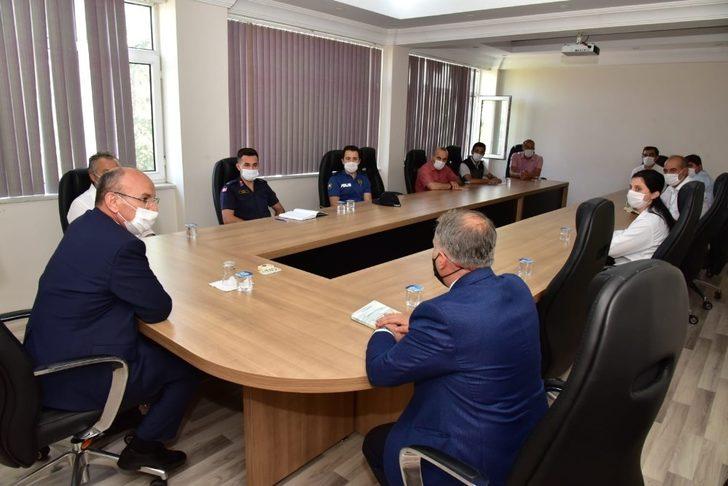 Selendi ilçesindeki Covid-19 çalışmaları değerlendirildi G3