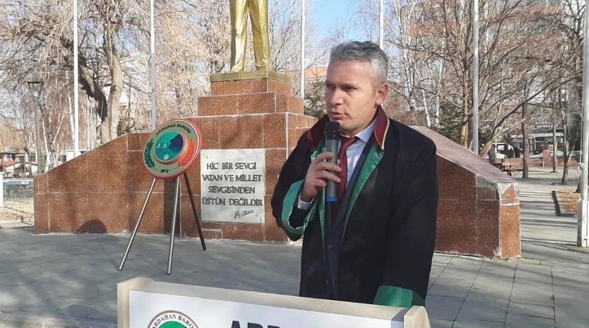 Ardahan Baro Başkanı Avukat Osman Nuri Yıldız Adli Yıl Mesajı